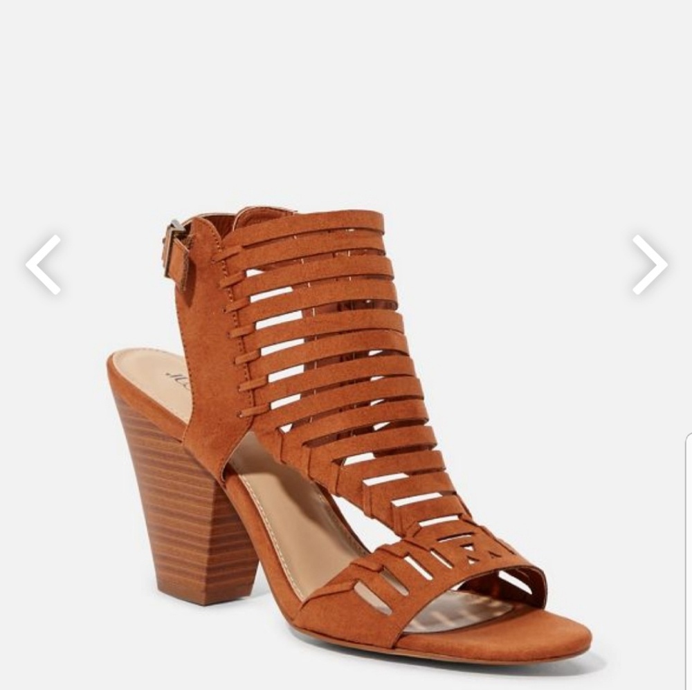Womens caged heels